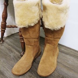 UGG Tall Chestnut Boots Sz 8